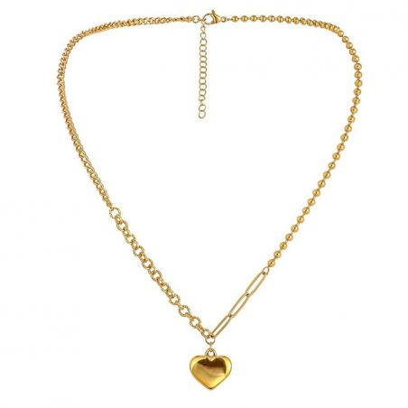 Necklace TASYAS Love heart gold