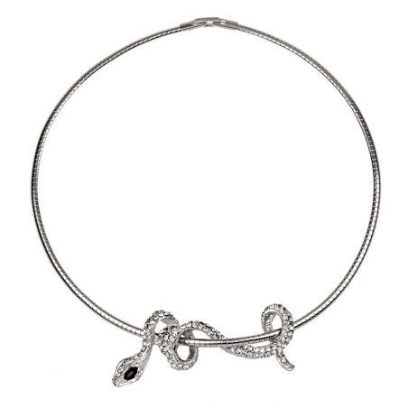 Necklace TASYAS Snake silver