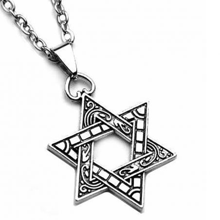 Necklace TASYAS Star of David style 2