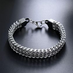 Bracelet TASYAS Double Ear silver