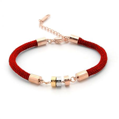 Bracelet TASYAS Air cylinders red