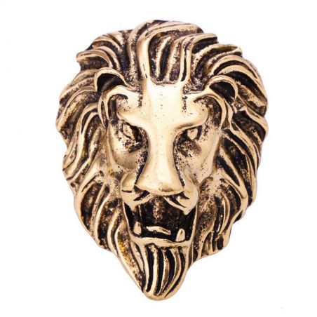 Brooch TASYAS Lion gold