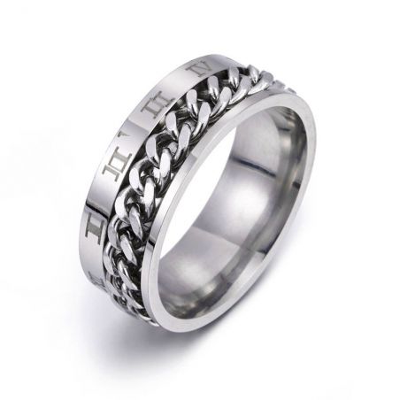 Ring TASYAS Chain of time silver size 22.5