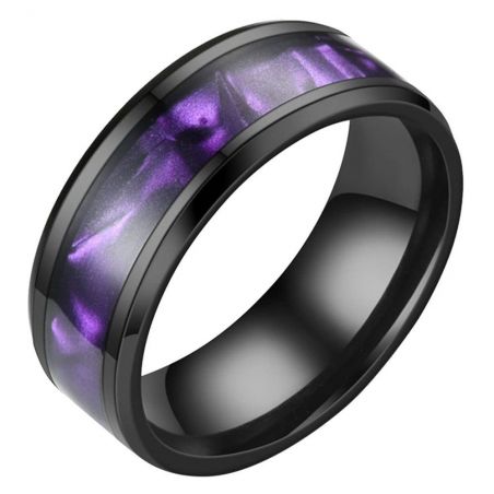 Ring TASYAS Gradient purple size 17
