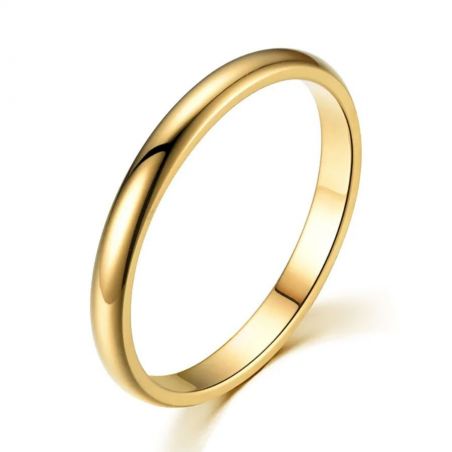 Ring TASYAS Classic 2 mm gold size 18.5