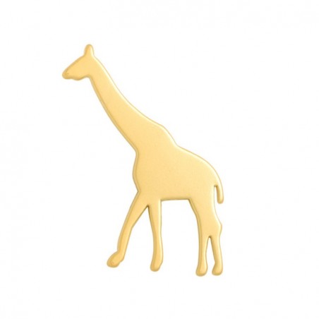 Brooch TASYAS Giraffe gold