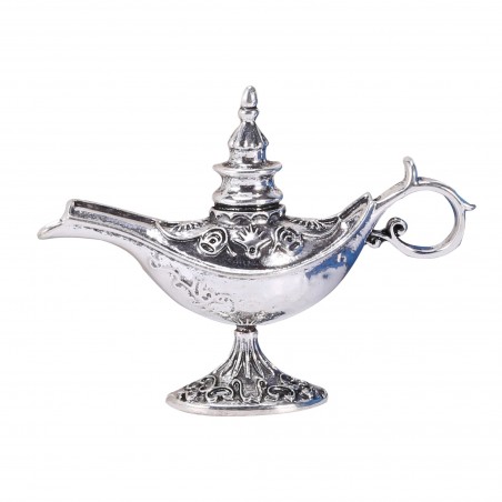 Brooch TASYAS Aladdin lamp silver