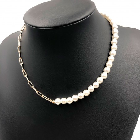 Chain TASYAS Necklace with pearls