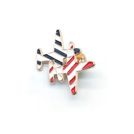 Badge TASYAS Plane with stripes