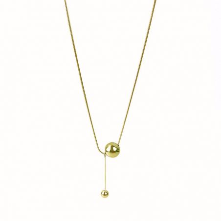 Necklace TASYAS Sphere trend gold